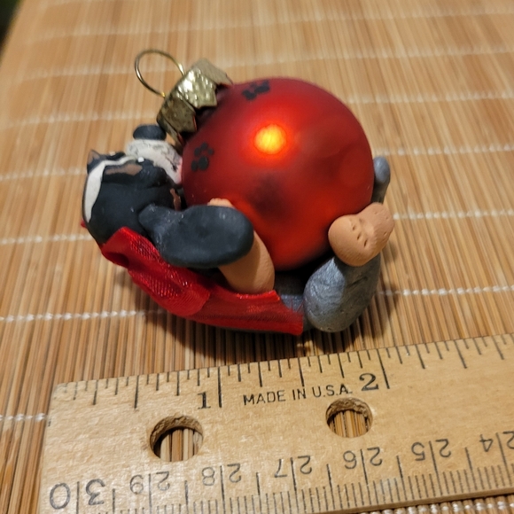 Basset Hound Handmade Christmas Dog Ornaments Polymer Clay - Picture 2 of 6